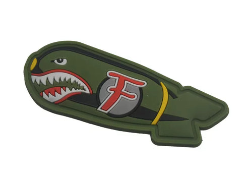 F Bomb PVC Ranger Tactical Patch Army Marines Morale Hook and Loop FREE USA SHIPPING  SHIPS FROM USA PAT-150