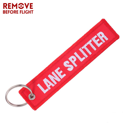 Lane Splitter Keychain Luggage Tag Motorcycle Bike Week Harley Kawasaki Suzuki Honda Yamaha Sturgis LKC-64 - www.ChallengeCoinCreations.com