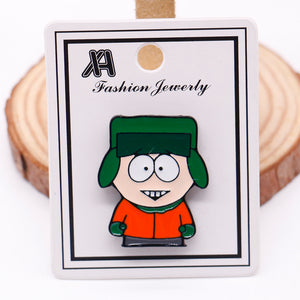 South Park Inspired Kyle Broflovski Pin Stan Cartman Kenny Butters Trey Parker Matt Stone  P-078A - www.ChallengeCoinCreations.com