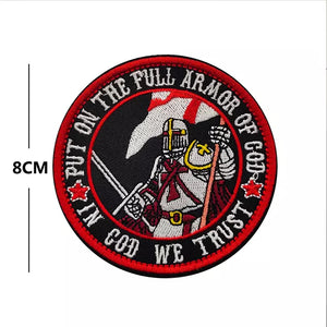 Put On The Full Armor Of God Tactical Patch Army Marines Morale Hook and Loop FREE USA SHIPPING  SHIPS FROM USA PAT-129