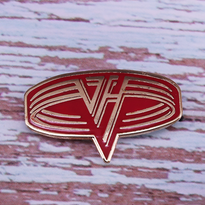 Van Halen VH 1 1/8" x .68" Pin EVH 047-P - www.ChallengeCoinCreations.com