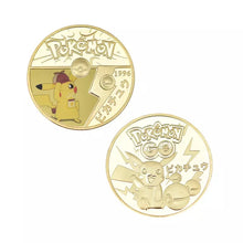 Load image into Gallery viewer, 1996 Pokemon 10 Coin Challenge Coin Set Great Starter Set for Kids and Adults FREE USA SHIPPING O-011A
