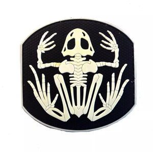 Frog Skeleton Tactical Patch Army Marines Morale Hook and Loop FREE USA SHIPPING  SHIPS FROM USA PAT-145/146/147
