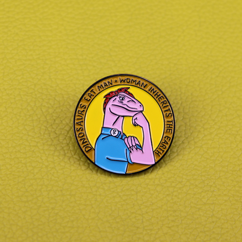 Jurassic Park Woman Inherit the Earth Pin ZQ-174A