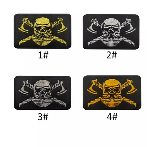 Nordic Warrior Viking Celt Embroidered Hook and Loop Tactical Morale Patch FREE USA SHIPPING SHIPS FROM USA PAT-315/A/B/C