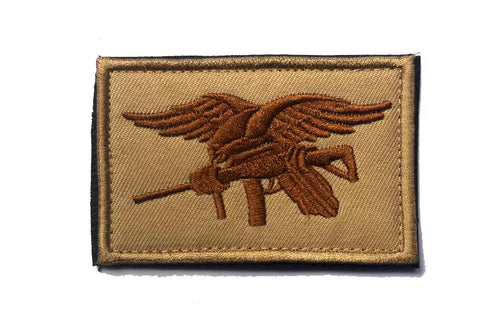 Eagle With Machine Gun War Eagle Tactical Morale Patch FREE USA SHIPPING SHIPS FROM USA V00114-6 PAT-271
