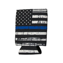 Load image into Gallery viewer, First Responder USA Thin Line Military Themed Can Koozie Ships From The USA - www.ChallengeCoinCreations.com