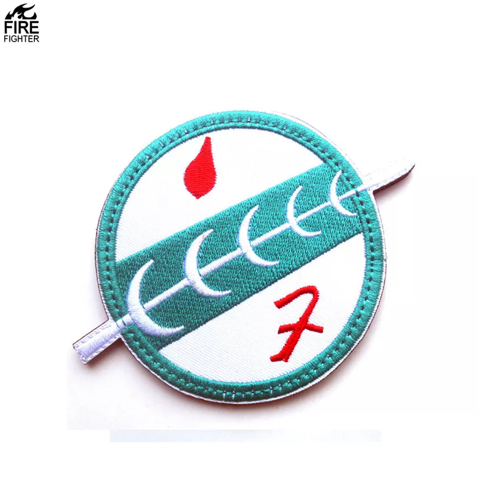 Boba Fett Mandalorian Signet Logo Morale Hook and Loop Patch FREE USA SHIPPING PAT-46