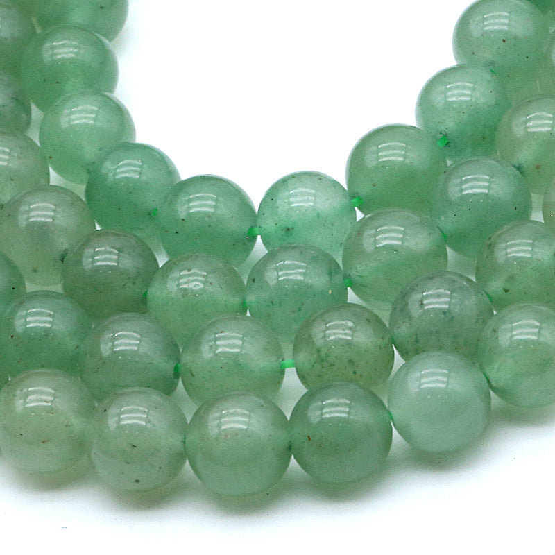 Green Aventurine 8MM Beads Natural 15