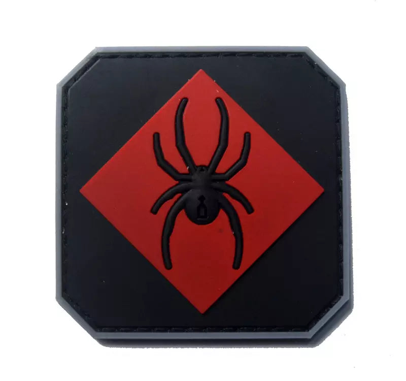 Spider Man Inspired Embroidered Hook and Loop Tactical Morale Patch FREE USA SHIPPING SHIPS FROM USA P-0010-1/2 PAT-342/A