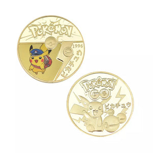 1996 Pokemon 10 Coin Challenge Coin Set Great Starter Set for Kids and Adults FREE USA SHIPPING O-011A
