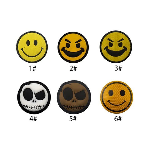 Various Styles Smile Hook and Loop Tactical Morale Patch FREE USA SHIPPING SHIPS FREE FROM USA V-01166 PAT-517 (E)