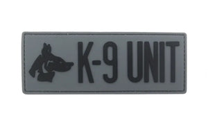 K9 Canine Unit Working Dog PVC Hook and Loop Morale  Patch Army Navy USMC Air Force LEO FREE USA SHIPPING SHIPS FROM USA PAT-346/A/B/C/D