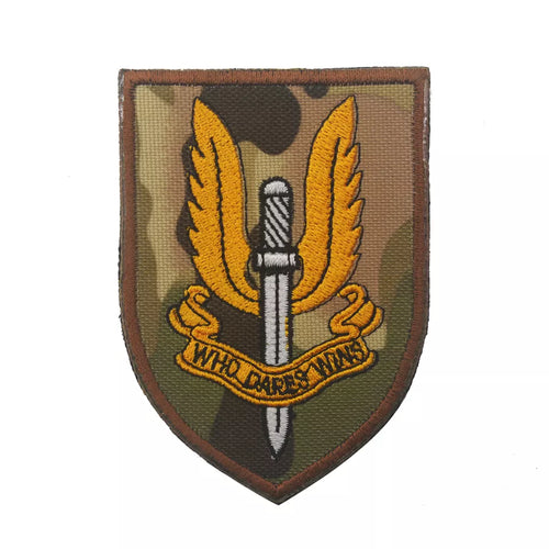 British Special Air Service SAS Camo Tactical Morale Patch FREE USA SHIPPING SHIPS FROM USA V00036 PAT-272