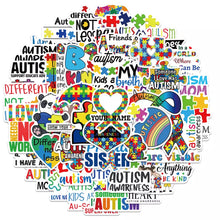 Load image into Gallery viewer, 20 Pack Autism Awareness Stickers FREE SHIPPING SHIPS FREE FROM THE USA