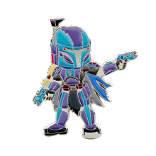 Load image into Gallery viewer, Disney Mandalorian Koska Reeves Axe Woves Inspired Enamel Pin Star Wars Galaxys Edge Security P-065 - www.ChallengeCoinCreations.com