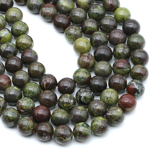 Dragon Blood Jasper 8MM Beads Natural 15