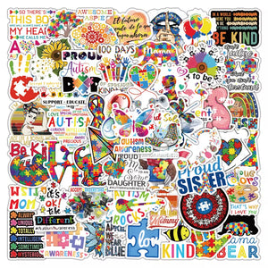 20 Pack Autism Awareness Stickers FREE SHIPPING SHIPS FREE FROM THE USA