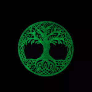 Tree of Life Glow in the Dark Hiking Outdoors Tactical Morale Patch FREE USA SHIPPING SHIPS FROM USA V01041-1 PAT-277 (E)