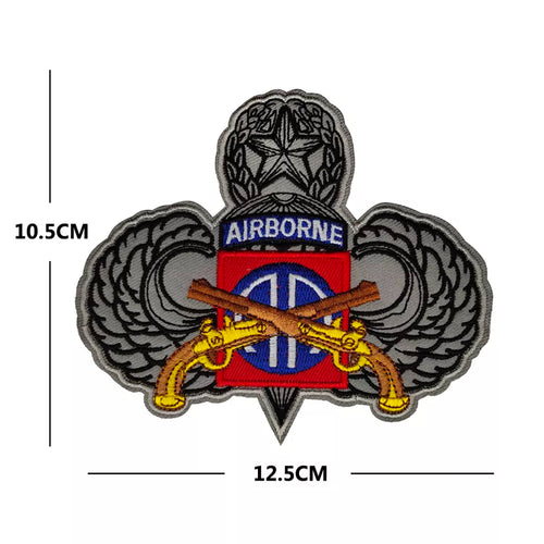 US Army Airborne United States Army Iron On Morale Patch FREE USA SHIPPING SHIPS FROM USA V00996 iron PAT-282