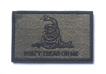 Load image into Gallery viewer, Don&#39;t Tread On Me Gadsen Flag Hook and Loop Tactical Morale Patch FREE USA SHIPPING SHIPS FROM USA PAT-317/A/B/C/D