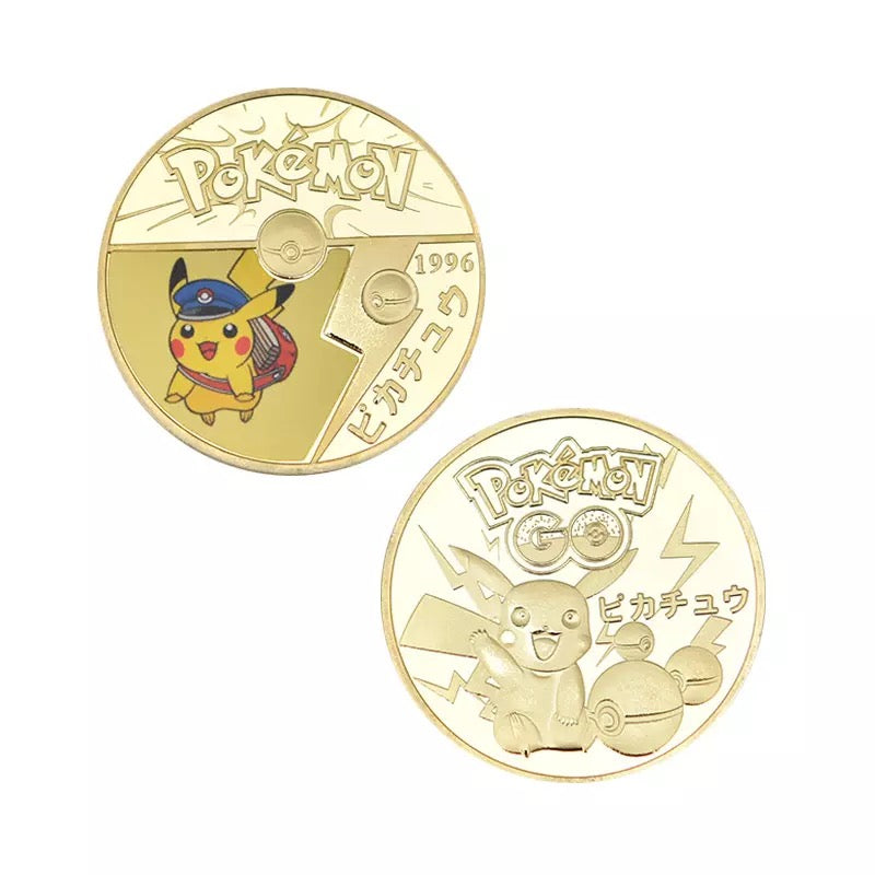 1996 Pokemon Coin Challenge Coin #6 of 10 Great Starter Coin for Kids and Adults O-006F