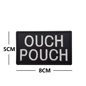 Ouch Pouch Ranger Tactical Patch Army Marines Morale Hook and Loop FREE USA SHIPPING  SHIPS FROM USA V01079-1 PAT-154/155/156 (E)
