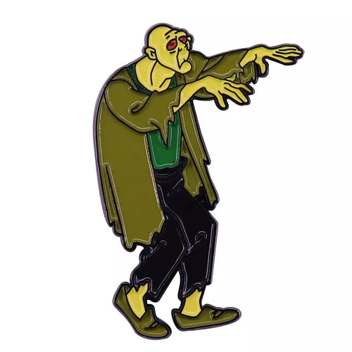 Scooby Doo Villian Monster The Zombie inspired enamel pin Halloween Horror Movie Ships Free From The USA P-166
