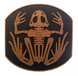Frog Skeleton Tactical Patch Army Marines Morale Hook and Loop FREE USA SHIPPING  SHIPS FROM USA PAT-145/146/147