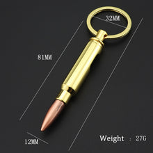 Load image into Gallery viewer, Bullet Bottle Opener Keychain Ships From the USA KC-036