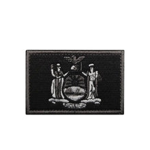 Load image into Gallery viewer, New York State Flag Embroidered Hook and Loop Tactical Morale Patch FREE USA SHIPPING SHIPS FROM USA  PAT-582 583 584 585