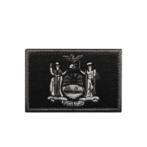 New York State Flag Embroidered Hook and Loop Tactical Morale Patch FREE USA SHIPPING SHIPS FROM USA  PAT-582 583 584 585