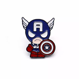 Baby Captain America Enamel Pin Stan Lee Marvel Comic Book FREE USA SHIPPING P-165A