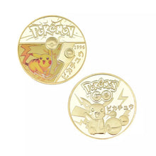 Load image into Gallery viewer, 1996 Pokemon 10 Coin Challenge Coin Set Great Starter Set for Kids and Adults FREE USA SHIPPING O-011A