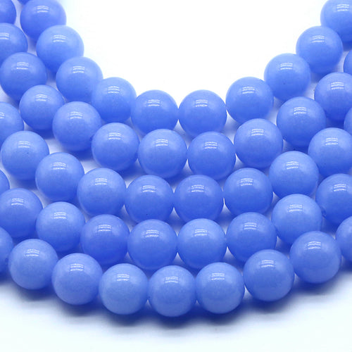 Noctilucent Blue 8MM Beads Natural 15