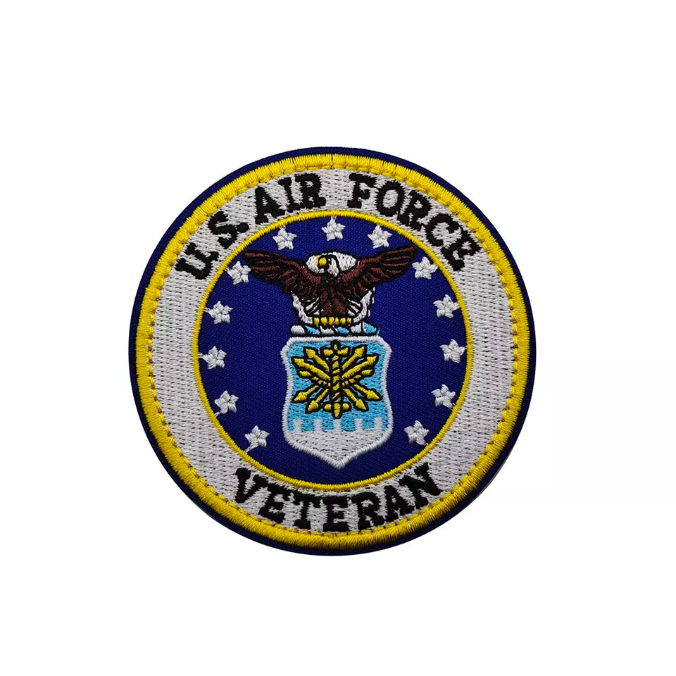 USAF United States Air Force Veteran Tactical Morale Patch FREE USA SHIPPING SHIPS FROM USA V01020 PAT-278
