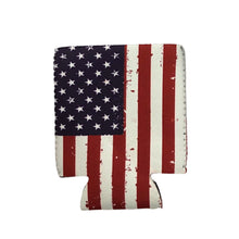 Load image into Gallery viewer, First Responder USA Thin Line Military Themed Can Koozie Ships From The USA - www.ChallengeCoinCreations.com