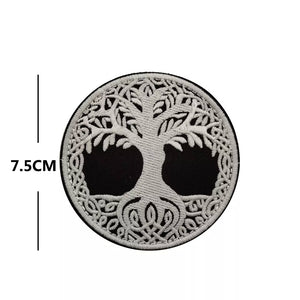 Tree of Life Glow in the Dark Hiking Outdoors Tactical Morale Patch FREE USA SHIPPING SHIPS FROM USA V01041-1 PAT-277 (E)