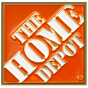 Home Depot Pin Associate orange apron lapel pin GL6-004 P-193A