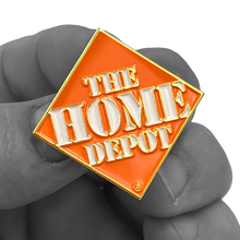 Load image into Gallery viewer, Home Depot Pin Associate orange apron lapel pin GL6-004 P-193A