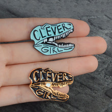 Load image into Gallery viewer, Jurassic Park Inspired Clever Girl 2 Pin Set 2 Pins PS-008 - www.ChallengeCoinCreations.com