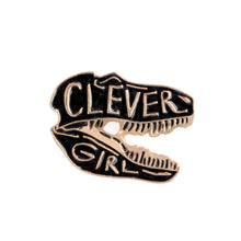 Load image into Gallery viewer, Jurassic Park Inspired Clever Girl 2 Pin Set 2 Pins PS-008 - www.ChallengeCoinCreations.com
