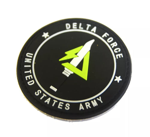 Delta Force PVC Hook and Loop Tactical Morale Patch FREE USA SHIPPING SHIPS FROM USA Delta Force PVC Hook and Loop Tactical Morale Patch FREE USA SHIPPING SHIPS FROM USA P00115-1 PAT-289