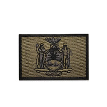 Load image into Gallery viewer, New York State Flag Embroidered Hook and Loop Tactical Morale Patch FREE USA SHIPPING SHIPS FROM USA  PAT-582 583 584 585