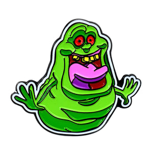 Ghostbusters Slimer Enamel Pin Proton Pack  SLIMED P-098 - www.ChallengeCoinCreations.com