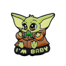 Load image into Gallery viewer, Baby Yoda The Child Grogu 3 Pin Set Disney Mandalorian PS-002 - www.ChallengeCoinCreations.com