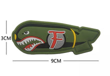 Load image into Gallery viewer, F Bomb PVC Ranger Tactical Patch Army Marines Morale Hook and Loop FREE USA SHIPPING  SHIPS FROM USA PAT-150