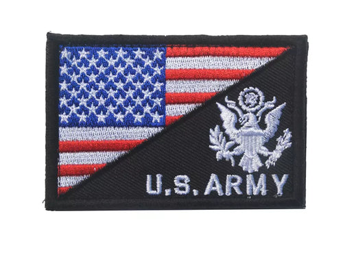 United States Army USA FLAG Tactical Patch Army Marines Morale Hook and Loop FREE USA SHIPPING  SHIPS FROM USA PAT-173