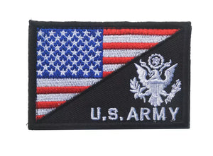 United States Army USA FLAG Tactical Patch Army Marines Morale Hook and Loop FREE USA SHIPPING  SHIPS FROM USA PAT-173