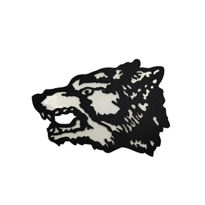 Wolf Glow in Dark Embroidered Hook and Loop Tactical Morale Patch FREE USA SHIPPING SHIPS FREE FROM USA PAT-668 669 670